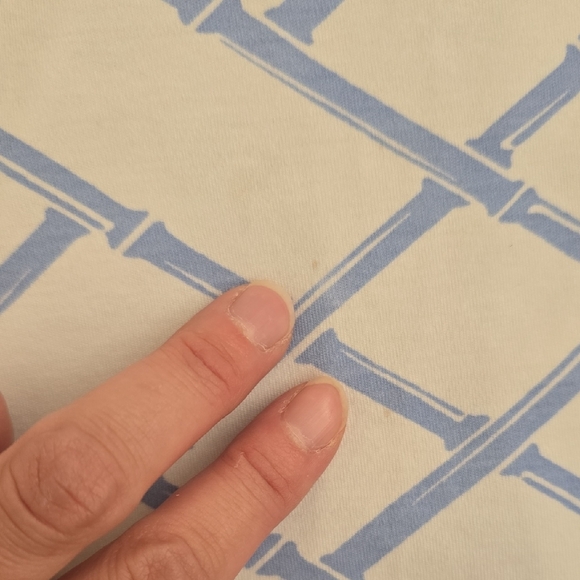 The Beaufort Bonnet Company Blue and White Lattice Dress - Picture 2 of 5